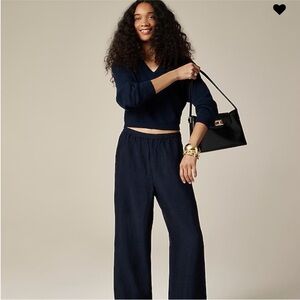 SOLD OUT JCREW Stratus Pant - Textured Satin